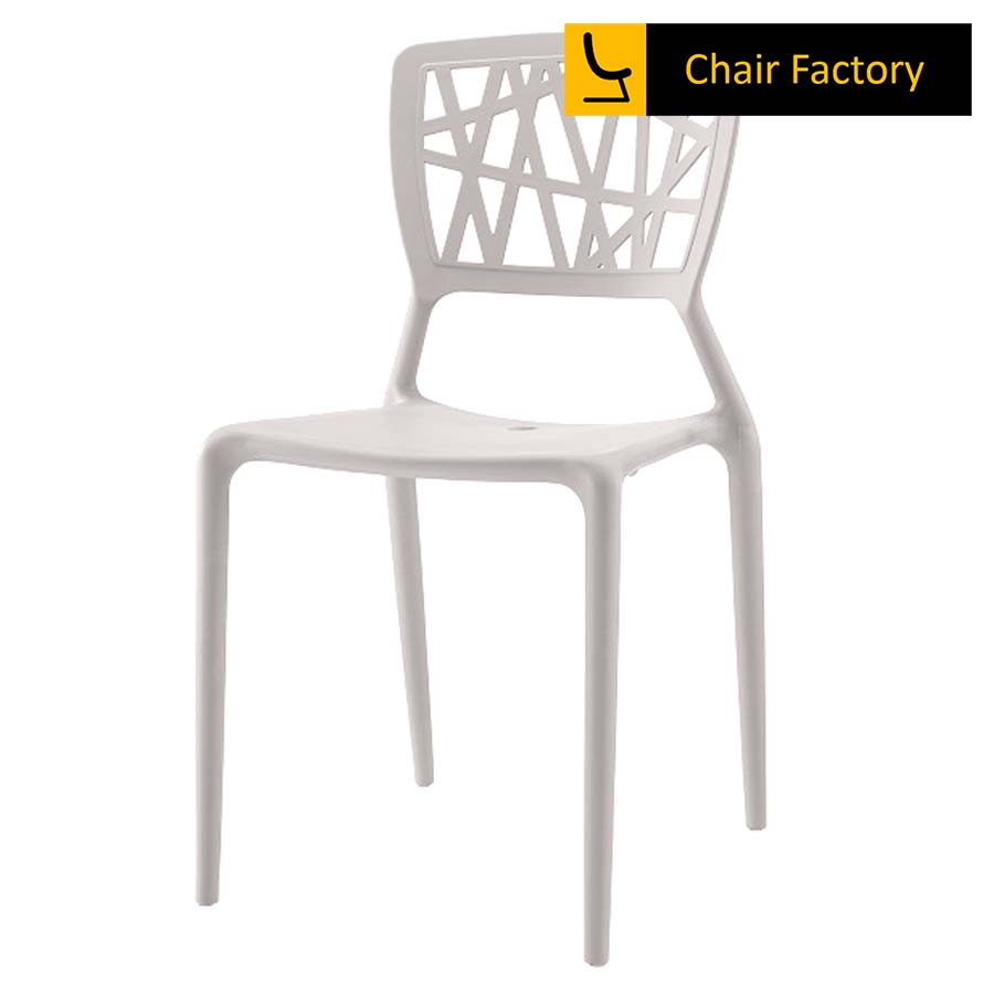 White Viento Replica Cafe Chair